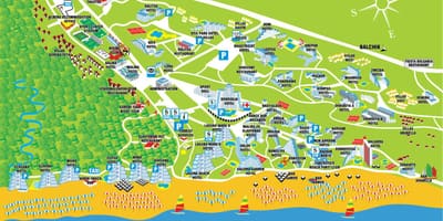 Mapa de albena Bulgária