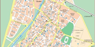 Bansko, bulgária mapa