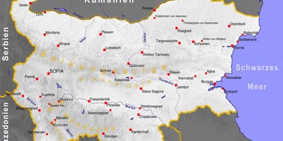 Mapa de lev à beira-mar