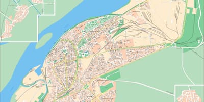 Rousse, Bulgária mapa